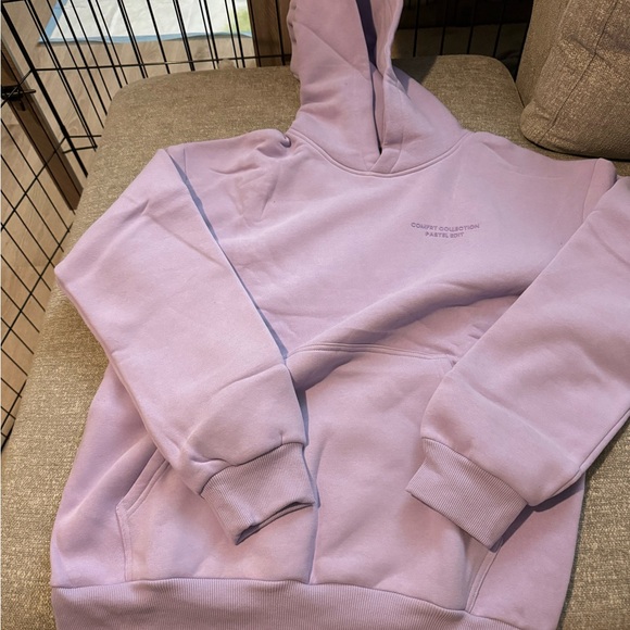 Comfrt pastel hoodie and pants lavender - Picture 4 of 5